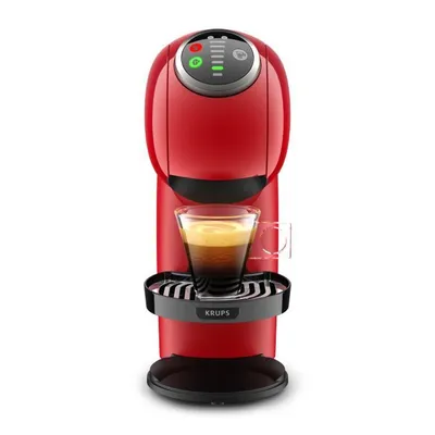 Image de Cafetière à dosette 15 bars 1500w rouge/noir - Krups - YY4444FD - génio s plus