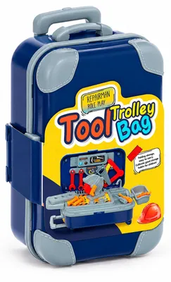 Zdjęcie produktu dla Zestaw Narzędzi Zabawkowych Walizka Trolley Mini Warsztat dla Dzieci
