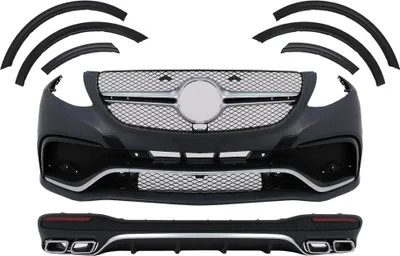 Image de Body Kit pour Mercedes GLE W166 SUV 15-18 Pare-chocs Silencieux Ailes.