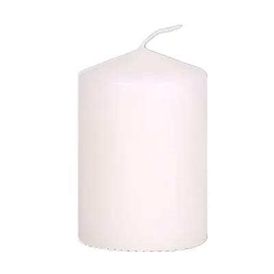 Produktbild von Kerzen Stumpenkerzen Farbe Weiss 120x80mm RAL Qualität 1 Stück