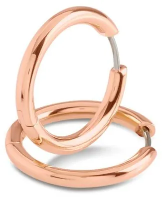 Produktbild von Boccia Damen Creolen 05072-03 Reintitan roségoldplattiert