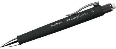 Produktbild von Faber-Castell Poly Matic, 0,7 mm, B, Dreieckig, Schwarz, Schwarz, Twist-out