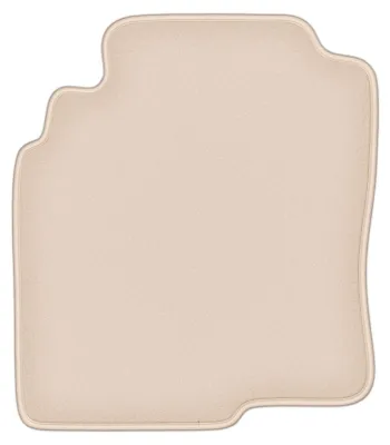 Produktbild von DURBAN Beige Velours-Fahrerfußmatte für Nissan Almera Tino Minivan (2000-2006)