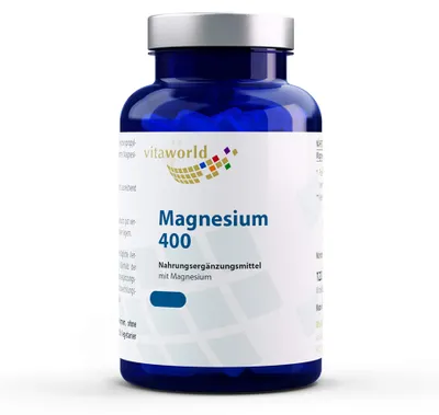 Produktbild von Vitaworld Magnesium 400 Kapseln, 60 St. Kapseln
