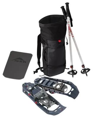 Produktbild von MSR Evo™, Schneeschuhe für hügeliges Gelände, Hinterland, Arbeit, Erwachsene, Unisex, Schwarz, Stahl