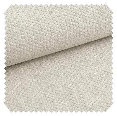 Produktbild von novely® Abverkauf MAKAO Leichter Velours-Möbelstoff Feine Wabenprägung 1lfm - Farbe: 01 Hellbeige