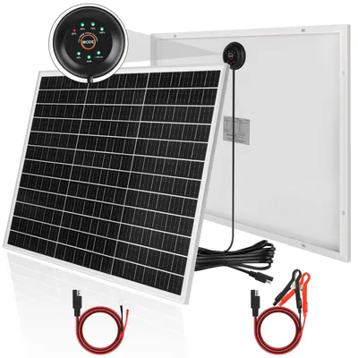 Zdjęcie produktu dla Panel solarny monokrystaliczny - moc 50 W - system 12 V