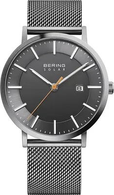 Produktbild von Bering Herren Uhr Armbanduhr Solar - 15439-377 Meshband