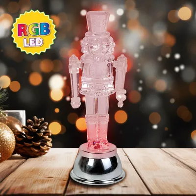 Produktbild von LED-Dekoration, Bleisoldat – RGB-LED – 15 x 5 x 5 cm – batteriebetrieben