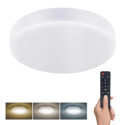 Obrázok produktu pre Solight LED stropné svietidlo guľaté 50W CCT s diaľkovým ovládačom WO799