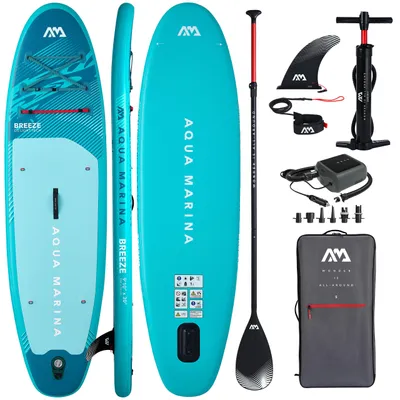 Zdjęcie produktu dla Deska SUP Aqua Marina Breeze 9'10" 2026 Silver Tree | pompa elektryczna PBG 6 | SUP dla początkujących