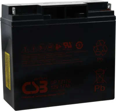 Produktbild von CSB Standby Bleiakku GP12170 12V 17Ah