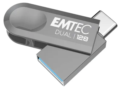 Image de Emtec ECMMD128GD283 Emtec USB3.2 Type-C Dual D280 128GB