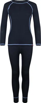 Produktbild von Trollkids Merino Funktionsunterwäsche-set Blau 110 cm Jungen,Mädchen Blau 110 cm