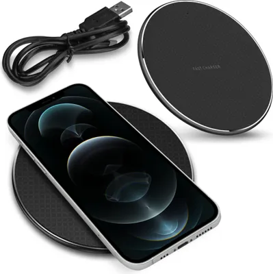 Produktbild von Für Qi Wireless Schnell Ladestation für Apple iPhone 12 11 Serie 15W 10W Ladegerät