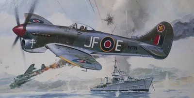 Produktbild von Richtungsmodelle in Richtung des Hawker Tempest Mk.v 1:72