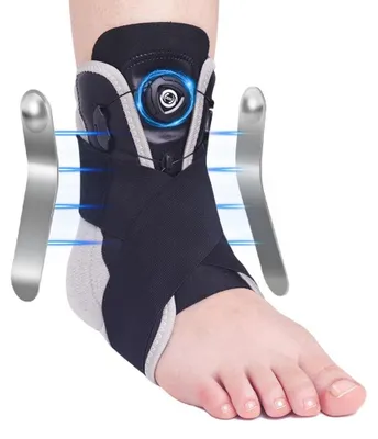 Image de Solidchoice - Attelle de cheville réglable pour les blessures