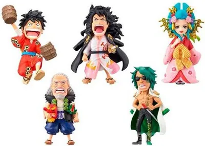 Produktbild von Banpresto Wanokuni Kanketsuhen World Collectable One Piece Figur 7 Cm Mehrfarbig  Mehrfarbig One Size