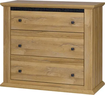 Produktbild von Kommode Matam 14, Farbe: Eiche - 87 x 100 x 45 cm (H x B x T)