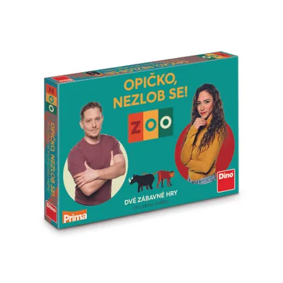 Obrázok produktu pre DINO Rodinná hra Prima ZOO: Opičko, nehnevaj sa!