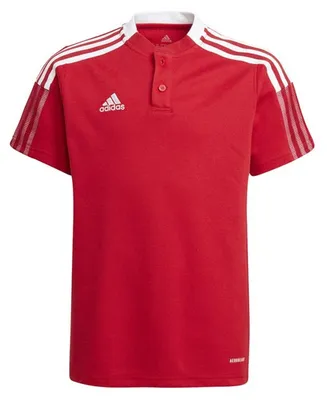 Immagine prodotto di Adidas - Polo "Tiro 21" per bambini MR1884 (128) (rosso)