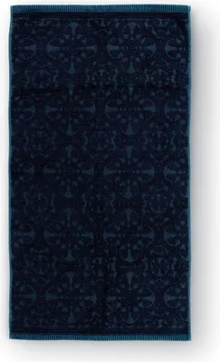 Produktbild von Pip Studio Handtuch Tile de Pip Farbe Dunkelblau Größe 55x100