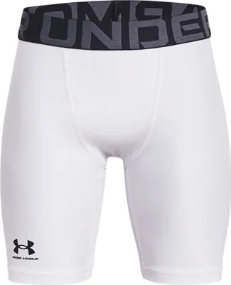 Produktbild von Under Armour Heatgear Compression Kurze Leggings Weiß 8 Years Junge Weiß 8 Years