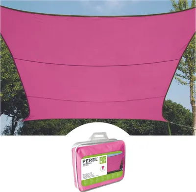Produktbild von Perel GSS4320FU, Rechteckig, Fuchsie, Polyester, 160 g/m², Halteöse, Maschinenwäsche