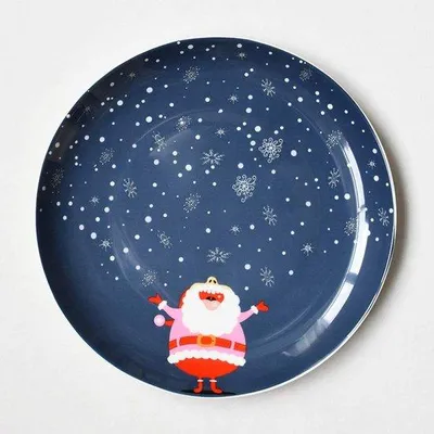 Produktbild von Solidchoice – Keramik-Bord für Weihnachten mit Cartoon-Motiv