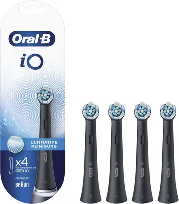Produktbild von Pripojiteľné kefky Oral-B iO Ultimate Cleaning 4ks čierne