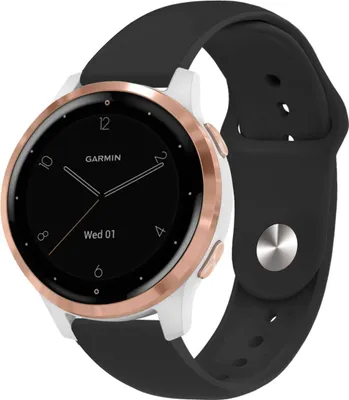 Obrázek produktu pro Huawei Watch GT 4 41 mm, Garmin Vivomove 3s 39 mm, Garmin Vivoactive 4s 40 mm, Garmin Vivoactive 3s, Garmin Venu 3S, Garmin Venu 2s 40 mm, Fossil Gen 6 42 mm, Fossil Gen 5e 42 mm Řemínek: silikonový řemínek imoshion s kulatou sponou