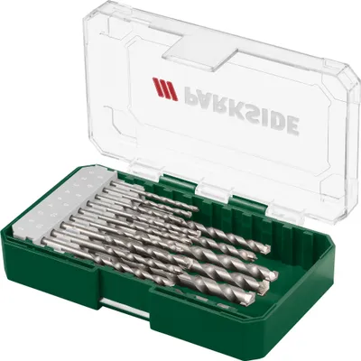 Produktbild von PARKSIDE® Bohrer- und Bit-Set (Steinbohrer Set 15tlg.)