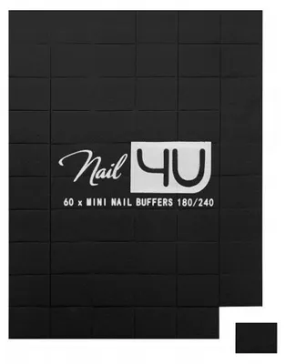 Produktbild von Nail4U Smart Block Mini Nagelfeile Polierblock 180/240 (60 Stk.)