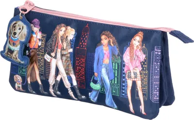 Produktbild von Depesche Fächerschlamper Etui TOPModel City Girls dunkelblau