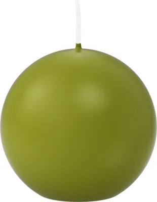 Produktbild von Kugelkerzen Grün Ø 60 mm, 16 Stück