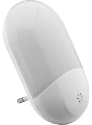 Produktbild von Entac Nachtlicht 0,7W WW, Stecker-Nachtlicht, Weiß, Kunststoff, Warmweiß, Kinderzimmer, Flur, IP20
