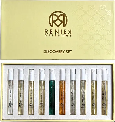 Produktbild von Renier Perfumes Discovery Set Extrait de Parfum MINI 6 x 2 ml + EDP MINI 4 x 2 ml UNISEX