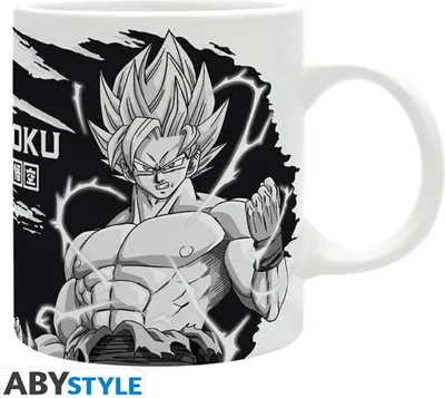 Produktbild von DRAGON BALL Z - Tasse - 320 ml - Goku B&W- subli - with box
