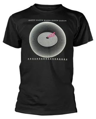 Produktbild von Queen - "Jazz" T-Shirt für Herren/Damen Uni, Baumwolle PH4930 (XL) (Schwarz)