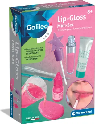 Zdjęcie produktu dla Clementoni Galileo mini zestaw błyszczyków do ust