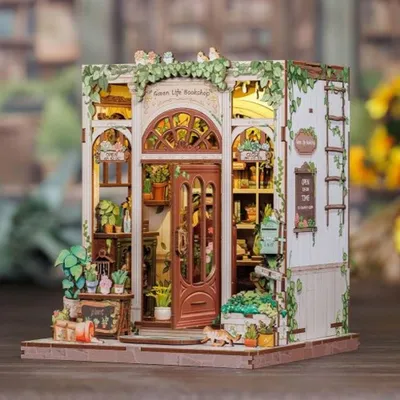 Produktbild von „Book Nook“-Set – Buchhandlung mit Blumen