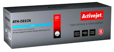 Immagine prodotto di Activejet ATH-201CN toner (replacement for HP 201A CF401A; Supreme; 1400 pages; blue)