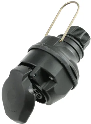 Produktbild von as-Schwabe Camping Kupplung 13-polig 12V Anhänger-Stecker Wohnwagen IP44