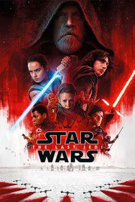 Produktbild von Star Wars Episode 8 Poster Hauptplakat 61 x 91,5 cm