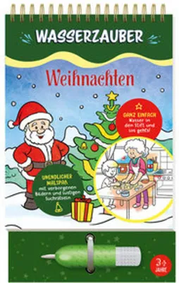Image de Livre de coloriage Magie de l'eau de Noël