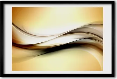 Produktbild von Bild 60x40 MDF-Rahmen, Wandkunst abstrakt