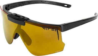 Image de Pit Viper The Rec Center Flip-off Lunettes de soleil polarisées Vert HDPV Polarized Polycarbonate/CAT3 Hommes,Femmes Vert HDPV Polarized Polycarbonate/CAT3
