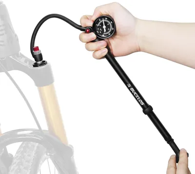Produktbild von Dämpfungspumpe für Mountainbikes - 300 PSI - mit Manometer
