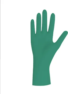 Produktbild von Unigloves Green Pearl Nitrilhandschuhe - grün - Gr. L - 1000 Einmalhandschuhe