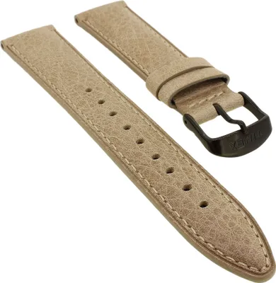 Produktbild von Timex Waterbury Indiglo Uhrenarmband 20mm aus Leder in beige TW2P74900